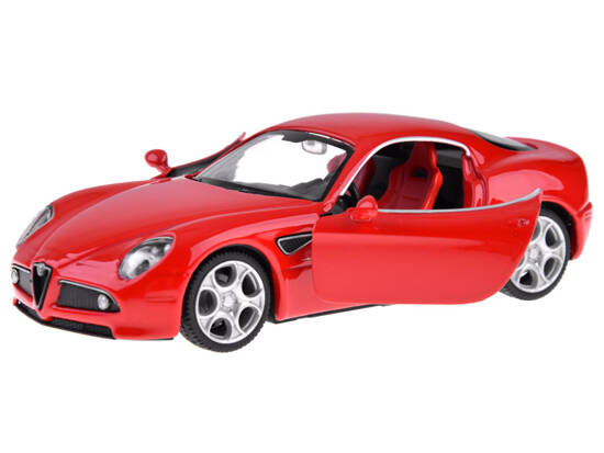 Car metal model Alfa Romeo 8C Competizione scale 1:32 lights ZA4607