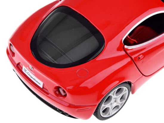 Car metal model Alfa Romeo 8C Competizione scale 1:32 lights ZA4607