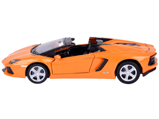 Car metal model Lamborghini Aventador Roadster 1:32 interactive ZA5053