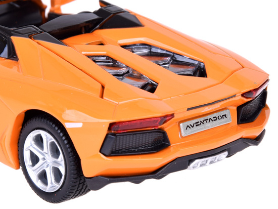 Car metal model Lamborghini Aventador Roadster 1:32 interactive ZA5053