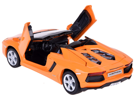 Car metal model Lamborghini Aventador Roadster 1:32 interactive ZA5053