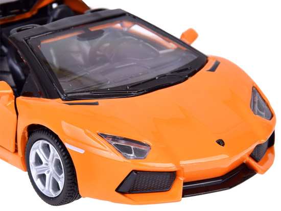 Car metal model Lamborghini Aventador Roadster 1:32 interactive ZA5053