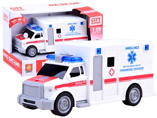 Car Toy Ambulance Light Sound Za2946 