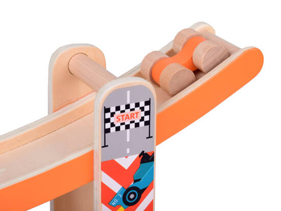 Car track Wooden Track Slide for cars ZA5375