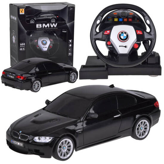 Car with steering wheel Sports BMW 1:24 Remote controlled car RC0661