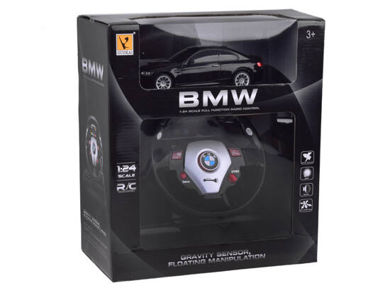 Car with steering wheel Sports BMW 1:24 Remote controlled car RC0661