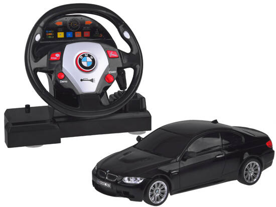 Car with steering wheel Sports BMW 1:24 Remote controlled car RC0661