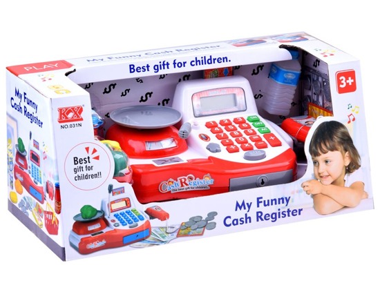 Cash register shop scales shopping basket ZA2380