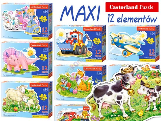 Castorland Fairytale Puzzle MAXI 12 elem. CA0013