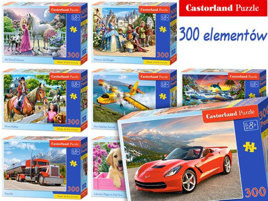 Castorland Puzzle 300 elem. beautiful images CA0026