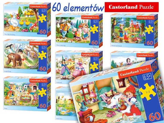 Castorland Puzzles Children's MIDI 60 elem. CA0006