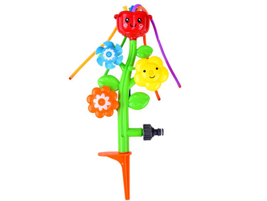 Cheerful flower water sprinkler for children ZA4282