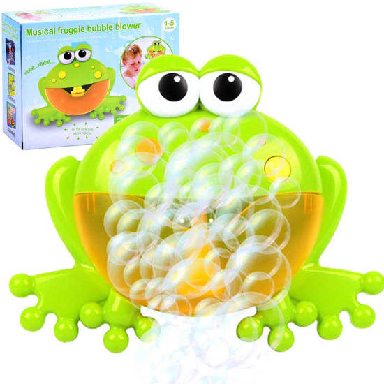 Cheerful frog toy bubble bath ZA2961