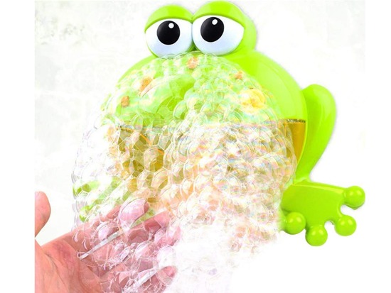 Cheerful frog toy bubble bath ZA2961