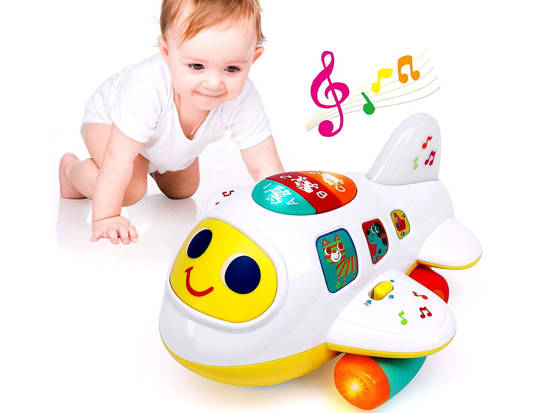 Cheerful interactive PLANE for infant ZA1494