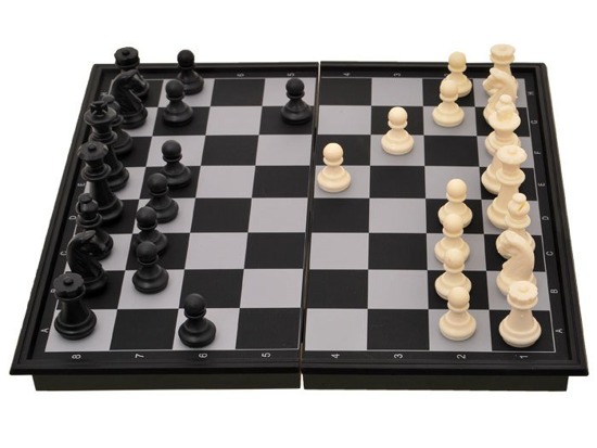 Chess Checkers Magnetic Travel 2in1 GR0141