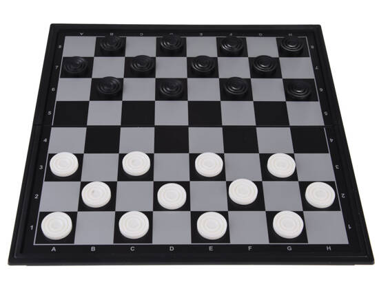 Chess Magnetic checkers 2in1 puzzle game GR0620