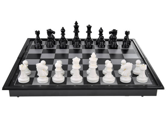 Chess Magnetic checkers 2in1 puzzle game GR0620