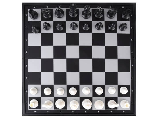 Chess Magnetic checkers 2in1 puzzle game GR0620