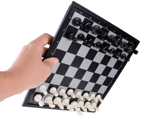 Chess Magnetic checkers 2in1 puzzle game GR0620