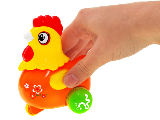 Chicken toy drives and moves the head of ZA1501