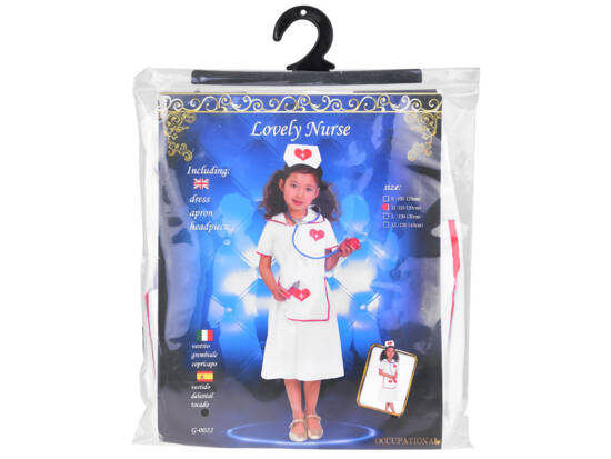 Children's Nurse Costume Mrs. Doctor Playing Doctor ZA5281