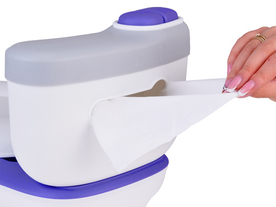 Children's toilet potty Potty with tissue compartment ZA5210