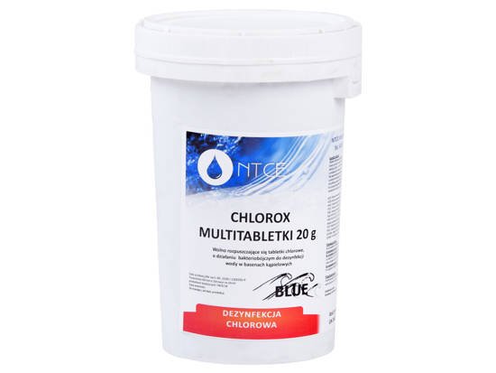 Chlorox Multitablets Chlorox 20g Pool chemicals 1KG BLUE