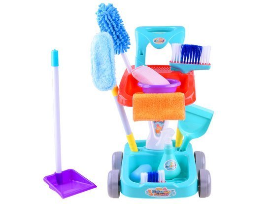 Cleaning Playset Trolley cleaning kit with accessories ZA3589