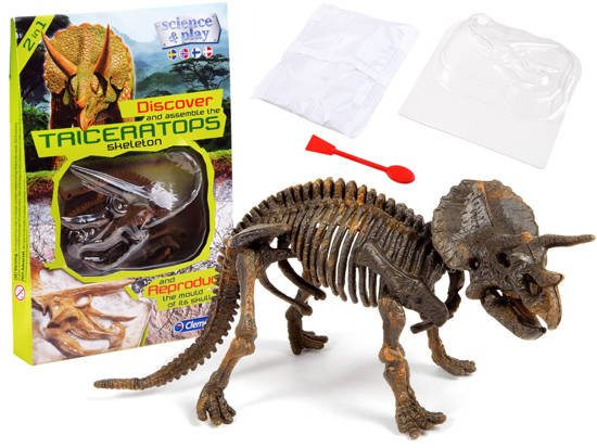 Clementoni Triceratops Build a 3D skeleton ZA3716