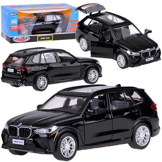 Collectible model BMW X5M metal car light sound ZA5050