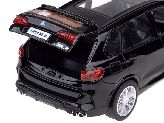 Collectible model BMW X5M metal car light sound ZA5050