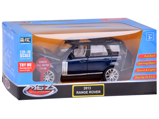 Collector's car RANGE ROVER 2013 lights ZA5048