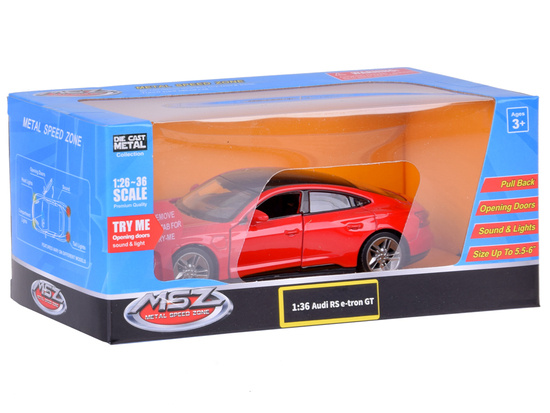 Collector's model AUDI RS e-tron GT 1:36 metal car sounds ZA5047