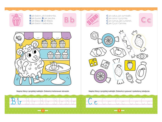 Colorful Alphabet Educational Book for Learning Letters KS0916