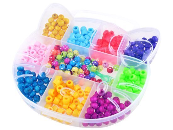 Colorful BEADS jewelry in a box ZA3267