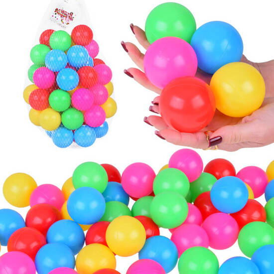 Colorful Balls Pool Balls 6 cm 50pcs soft plastic balls ZA5411