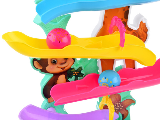 Colorful Interactive Ball Track with Sound JUNGLE ZA4375