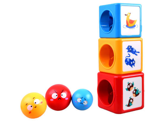 Colorful Pyramid sorter Tower puzzle ZA4538