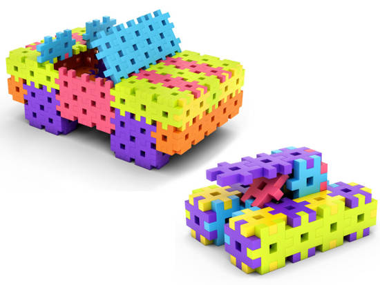 Colorful WAFLE Blocks Meli Basic150 pieces 50000