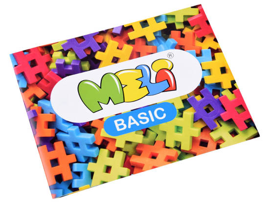 Colorful WAFLE Blocks Meli Basic150 pieces 50000