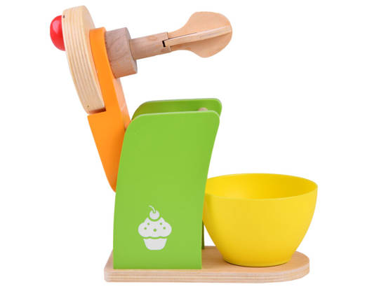 Colorful WOODEN MIXER for children Toy Small household appliances kitchen ZA4118