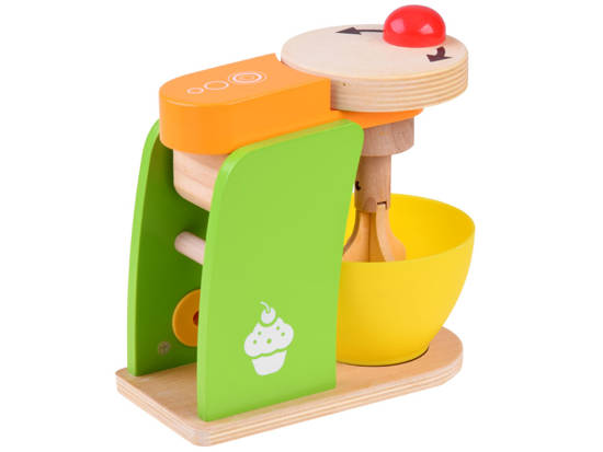 Colorful WOODEN MIXER for children Toy Small household appliances kitchen ZA4118