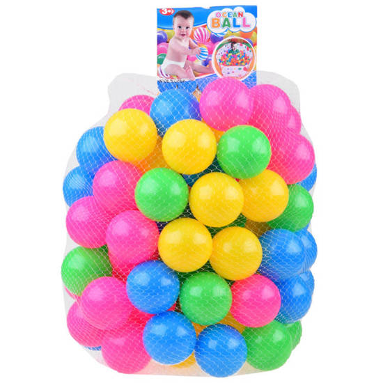 Colorful balls Pool balls 6.5cm 100pcs ZA4428