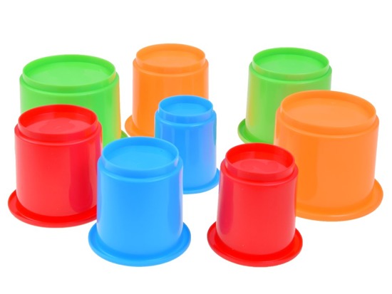 Colorful cups Little tikes pyramid ZA2766