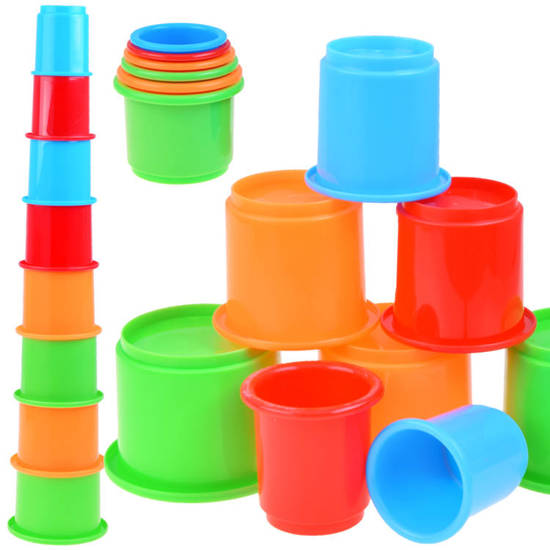 Colorful cups Little tikes pyramid ZA2766