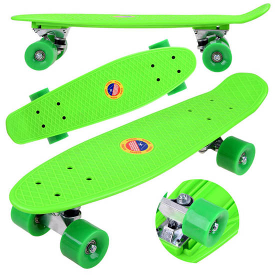 Colorful plastic skateboard SP0575