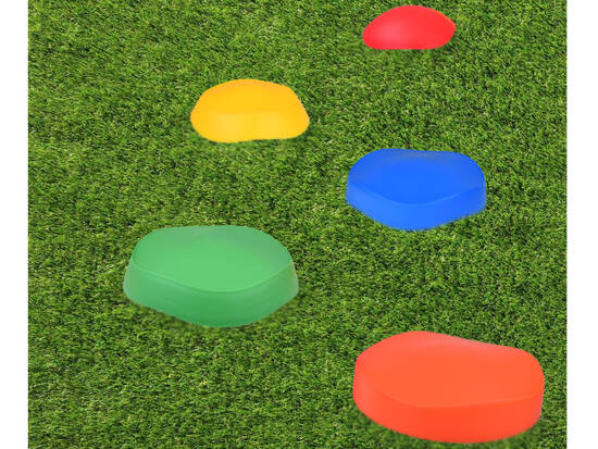 Colorful stones for balance training Sensory path 5 pcs ZA4977