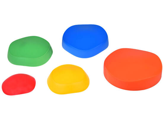 Colorful stones for balance training Sensory path 5 pcs ZA4977