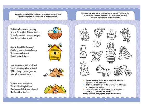 Coloring pages and speech therapy games. 6+ KS0793